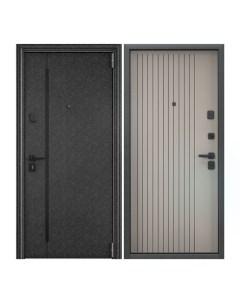 Дверь входная Torex для квартиры металлическая Comfort X 950х2050 правый черный Torex стальные двери