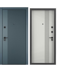 Дверь входная Torex для квартиры металлическая Terminal D 860х2050 правый синий серый Torex стальные двери