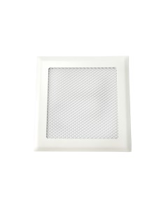 Вентиляционная решетка металлическая съемная 150х150 мм белый Magtrade