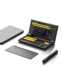 Набор инструментов для точных работ Precision Screwdriver Kit Pro чёрный жёлтый Hoto