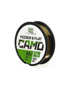 Монофильная леска FEEDER FLAT Camo 150 030 FC4003 030 Feeder concept