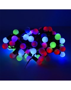 Световая гирлянда новогодняя Шарики SE BL 10100M 10 м разноцветный RGB Сигнал