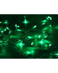 Световая гирлянда новогодняя Нить Зимний свет ILD100C GG 5 м зеленый Snowhouse