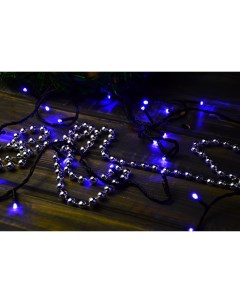 Гирлянда ТМ BIKSON 100 ламп LED цвет синий контроллер 8 реж 9м в тубе арт O0416 68 2 Волшебные подарки