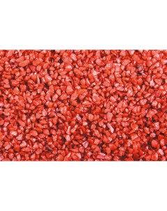 Грунт природный крашенный Красный металлик 1 кг Nobrand