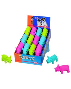 Игрушка для собак Цветные свинки 11 см Nobby