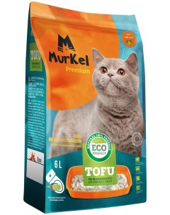 Впитывающий наполнитель tofu соевый молоко 6 л Murkel