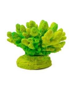 Коралл для аквариума акрил салатный 13х10х10 см Grotaqua
