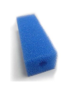 Губка для аквариумного фильтра синяя пенополиуретан PPI 30 20x10x10 см Roof foam