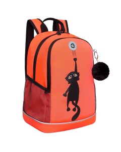 Рюкзак школьный RG 263 8 4 розово оранжевый Grizzly