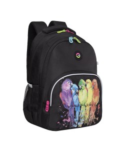 Рюкзак школьный RG 360 6 1 черный Grizzly