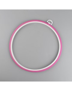 Пяльцы для вышивания гибкое кольцо d 21 см цвет МИКС Nobrand