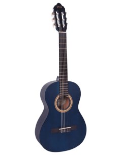 Гитара классическая VC213TBU 3 4 с анкером синяя Valencia