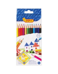 Набор цветных карандашей 12 цв арт 181331 3 набора Jovi
