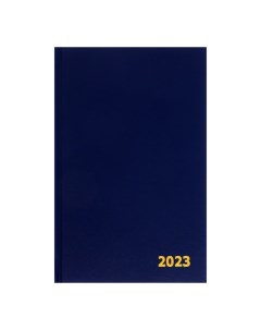 Ежедневник датированный 2023г А5 168л б вин Синий Calligrata