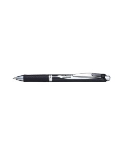 Ручка гелевая автоматическая Energel Permanent 0 7 мм 12 шт черный стержень Pentel