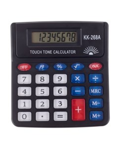 Калькулятор настольный 8 разрядный PS 268A с мелодией Nobrand