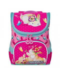 Школьный Рюкзак для девочки Ra 981 1 Фуксия Розовый Grizzly