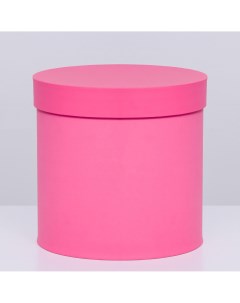 Шляпная коробка розовая 23 х 23 см Upak land