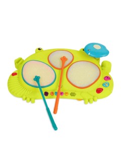 Музыкальный инструмент Игрушка музыкальная Мульти барабан Лягушка B.toys