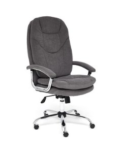 Компьютерное кресло Кресло SOFTY LUX флок серый 29 Tetchair
