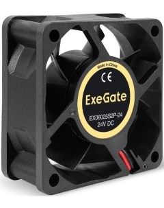 Вентилятор для корпуса EX295204RUS 60x60x25 мм 5000rpm 25 8CFM 34 5dBA 2 pin Exegate