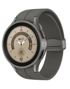 Часы Galaxy Watch 5 Pro 45мм SM R920NZTAEUE 1 4 AMOLED корп серый рем серый Samsung
