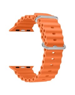 Силиконовый ремешок LYAMBDA NEKKAR для Apple Watch 42 44 45 49 Ultra Ultra2 mm DSJ 39 44 OR NEKKAR д Lyambda