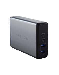 Зарядное устройство 108W Pro Type C Travel Charger 2xUSB 2xUSB Type C PD Grey ST TC108WM Satechi