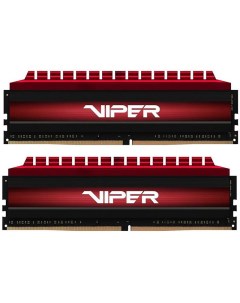 Модуль памяти Viper 4 Red DDR4 DIMM 3200MHz PC4 25600 CL16 16Gb KIT 2X8Gb PV416G320C6K Patriot memory