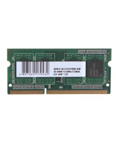 Модуль памяти 4GB DDR3 1333MHz DIMM 240pin CL9 QUM3U 4G1333K9R Qumo