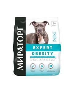 Корм для собак Expert при избыточном весе и ожирении сух 1 5кг Мираторг