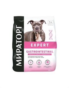 Корм для собак Expert бережная забота о пищеварении сух. 1,5кг Мираторг