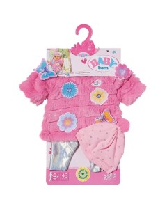 Baby born Набор одежды с Шубой для кукол 43 см вешалка Zapf creation