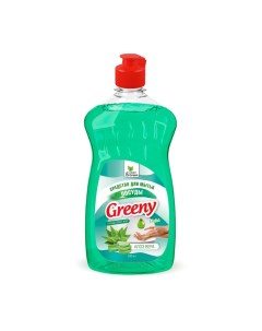 Средство для мытья посуды Greeny Light 500 мл Алоэ вера Clean&green