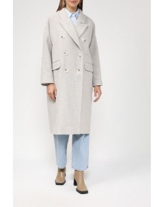 Пальто свободного кроя с добавлением шерсти Belucci