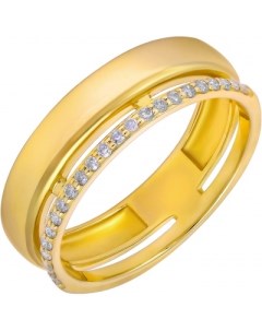 Кольцо с 23 бриллиантами из красного золота Джей ви