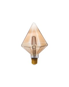 Лампа светодиодная E27 октаэдр 4Вт 1800K теплый свет 480лм филаментная DECO FILAMENT CRYSTAL Art fil Thomson