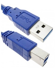 Кабель USB 3 0 Am USB 3 0 Bm 5м синий KS 520 5 Ks-is