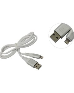 Кабель USB Lightning 8 pin 2A 1 м белый iK 512ERG Smartbuy