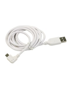 Кабель USB Micro USB угловой 1A 1 5 м белый MU 215RB 30157 Orient