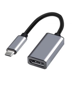 Переходник адаптер DisplayPort 20M USB 3 1 Type C M v1 4 4K 8K 20 см черный KS 709 Ks-is