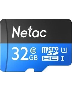 Карта памяти 32Gb microSD ECO Class 10 UHS I A1 адаптер NT02P500ECO 032G R Netac