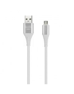 Кабель USB USB Type C 2A 1м белый Gear iK 3112ERG white Smartbuy