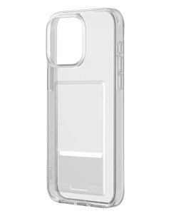 Чехол для iPhone 15 Pro Max с карманом для карт Clear Uniq