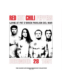AT PAT O BRIEN PAVILION DEL MAR WHITE RED SPLATTER VINYL Red hot chili peppers
