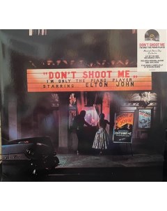 Elton John DON T SHOOT ME I M ONLY THE PIANO PLAYER RSD 2023 RELEASE RED MARBLED VINYL Nobrand