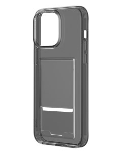 Чехол для iPhone 15 с карманом для карт Grey Uniq