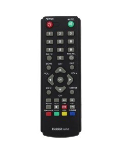 Пульт к DiVisat HOBBIT UNO DVB T2 для цифровой приставки Huayu