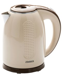 Чайник электрический ZM 11076 1 7 л бежевый коричневый Zimber